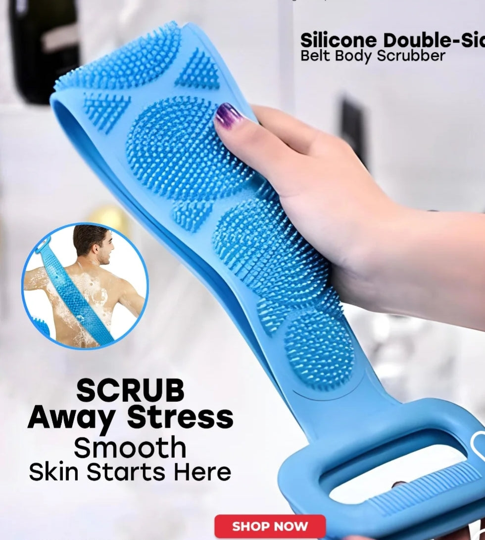 Silicone body scrubber Buy 1 Get 1 free ✅ پیسے دینے سے پہلے پارسل چیک کر سکتے ہیں